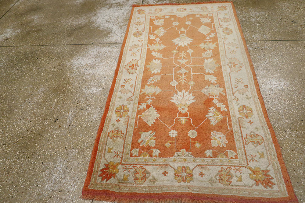 Antique Turkish Oushak Rug, No.20221 - Gsblank