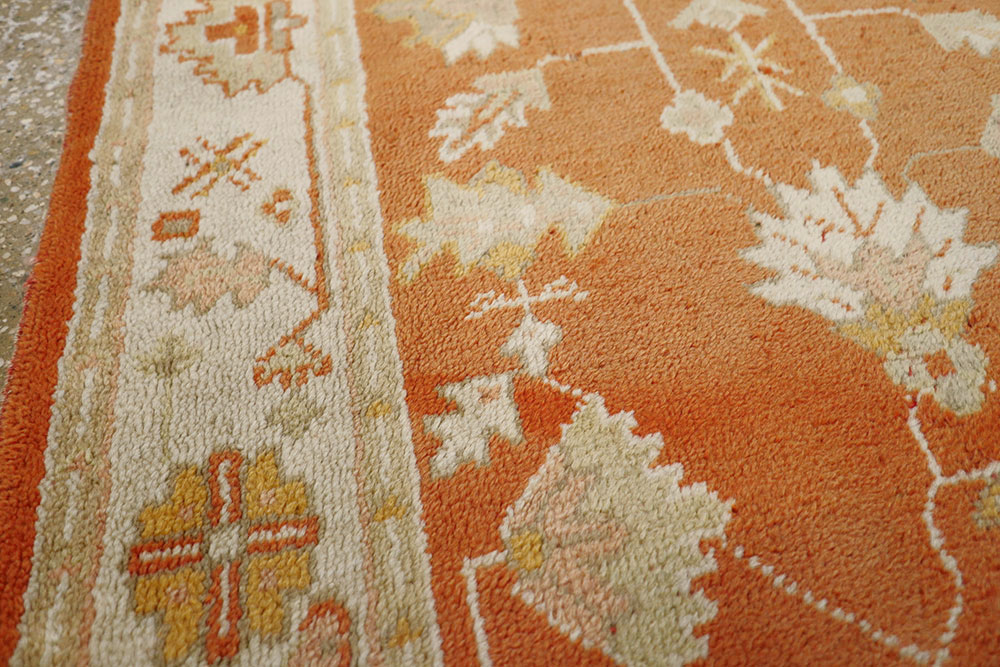 Antique Turkish Oushak Rug, No.20221 - Gsblank