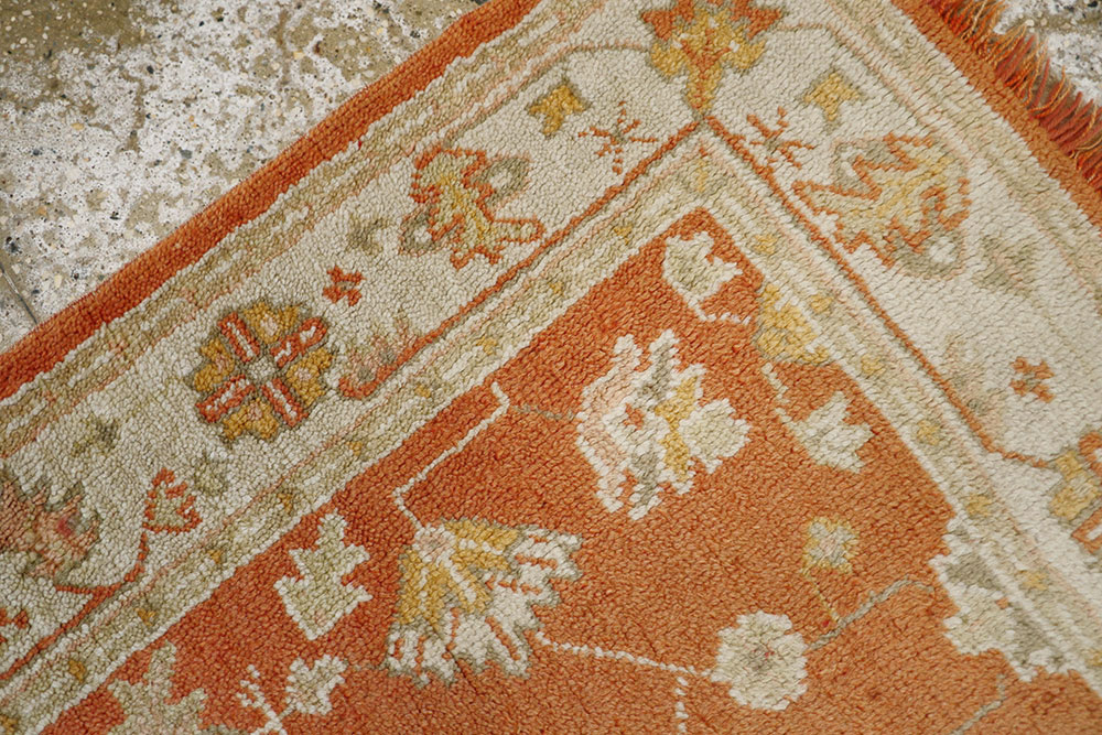 Antique Turkish Oushak Rug, No.20221 - Gsblank