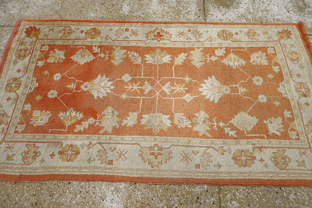 Antique Turkish Oushak Rug, No.20221 - Gsblank