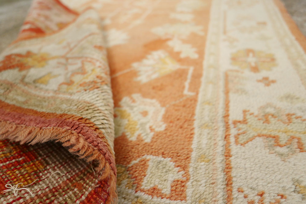 Antique Turkish Oushak Rug, No.20221 - Gsblank