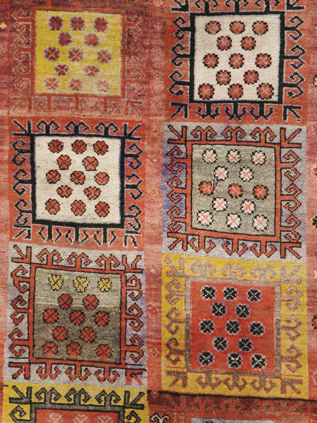 Antique East Turkestan Khotan Gallery Rug, No.20231 - Gsblank