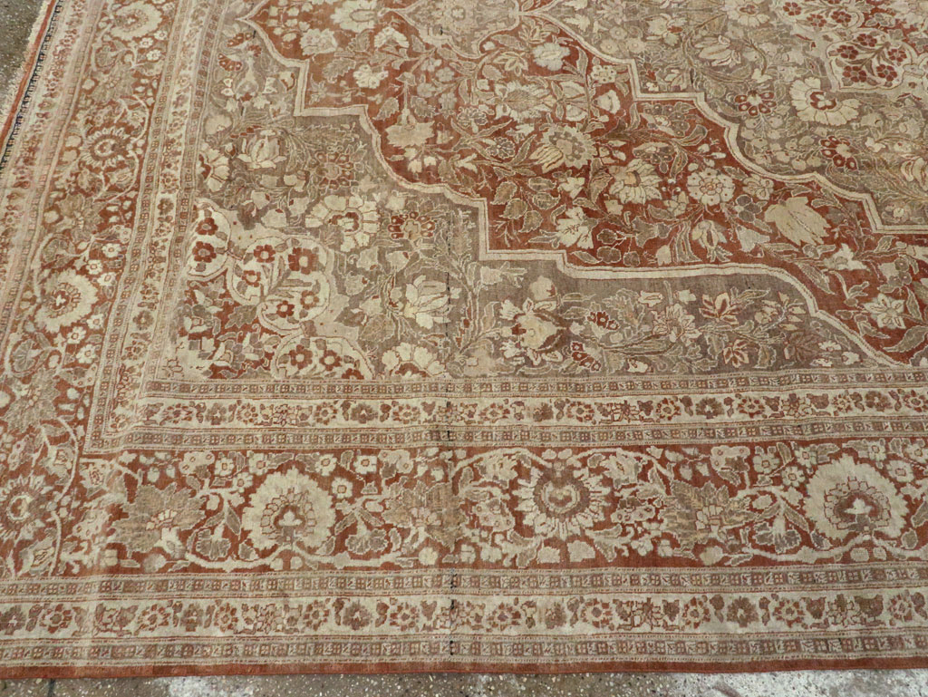 Antique Tabriz Hagi Jalili Carpet, No.20236 - Gsblank