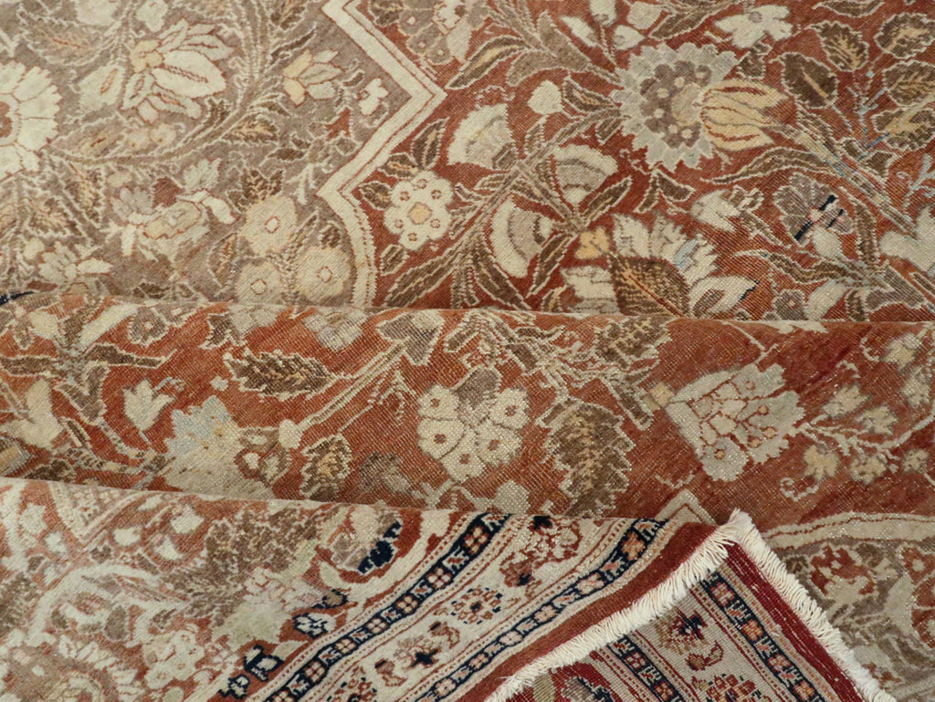 Antique Tabriz Hagi Jalili Carpet, No.20236 - Gsblank