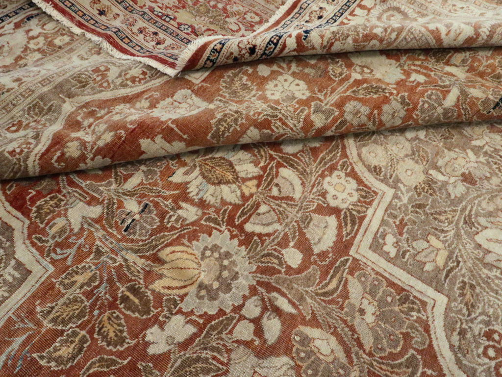 Antique Tabriz Hagi Jalili Carpet, No.20236 - Gsblank