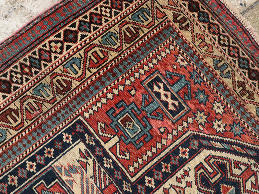 Antique Caucasian Shirvan Rug, No.20242 - Gsblank