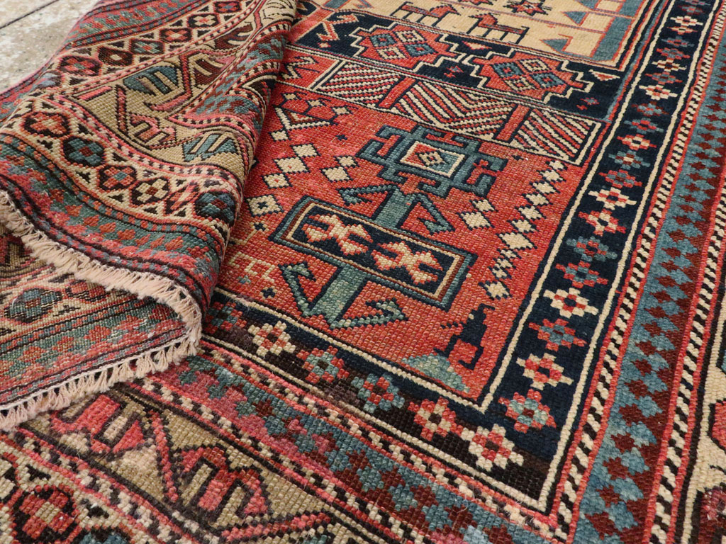 Antique Caucasian Shirvan Rug, No.20242 - Gsblank
