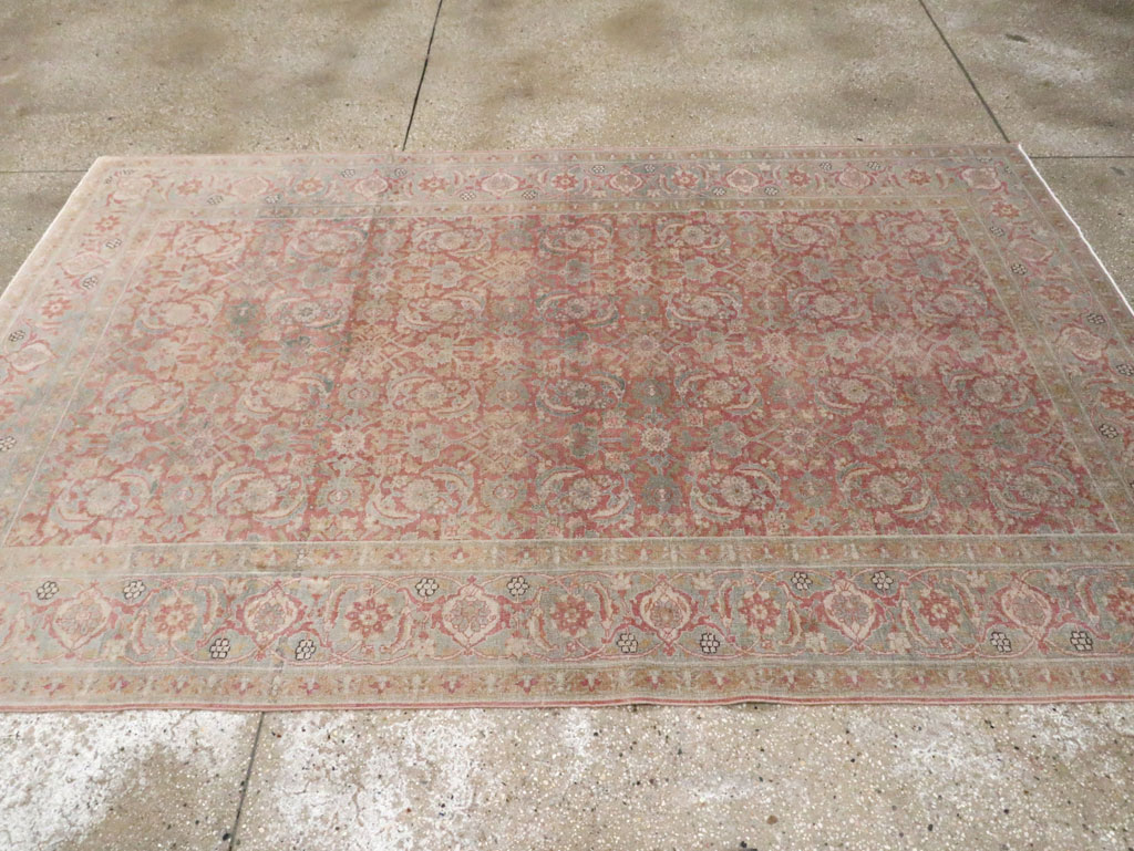 Antique Persian Tabriz Carpet, No.20259 - Gsblank