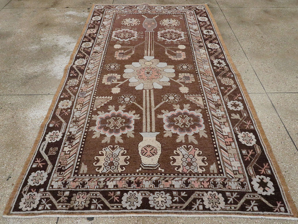 Antique East Turkestan Khotan Carpet, No.20263 - Gsblank