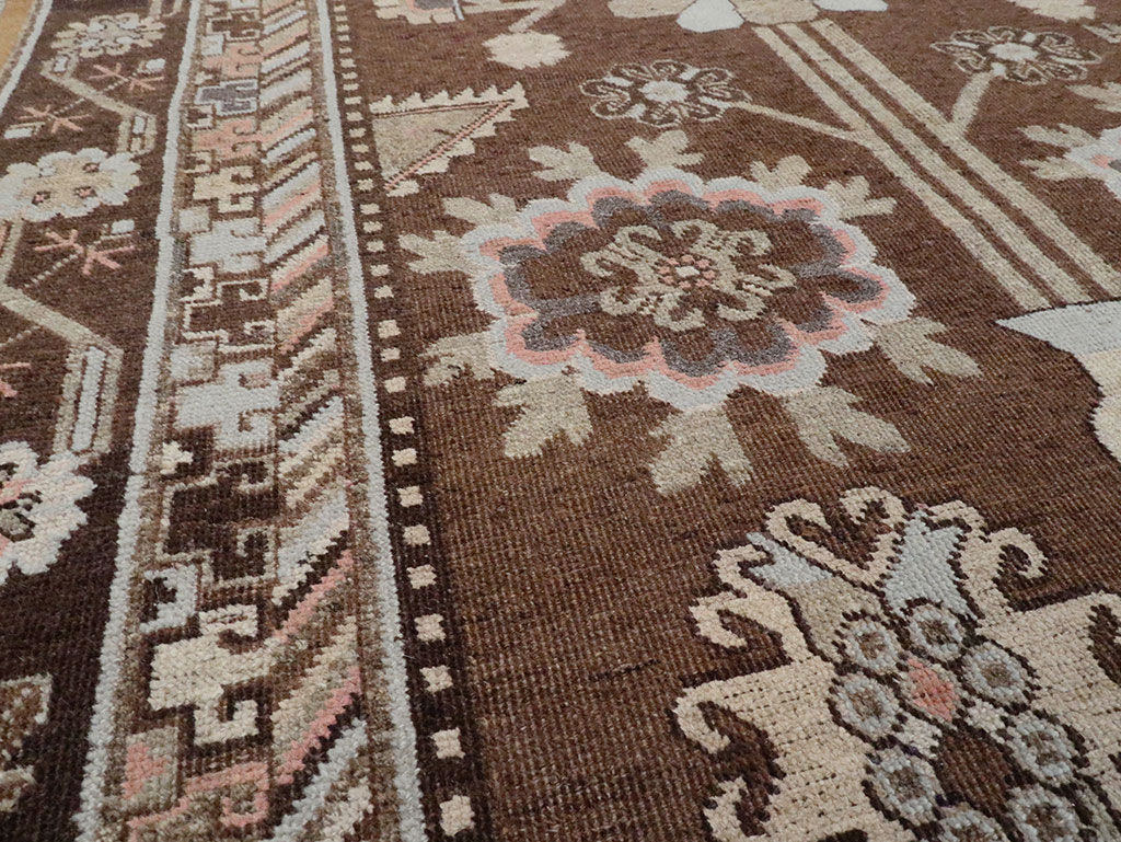 Antique East Turkestan Khotan Carpet, No.20263 - Gsblank