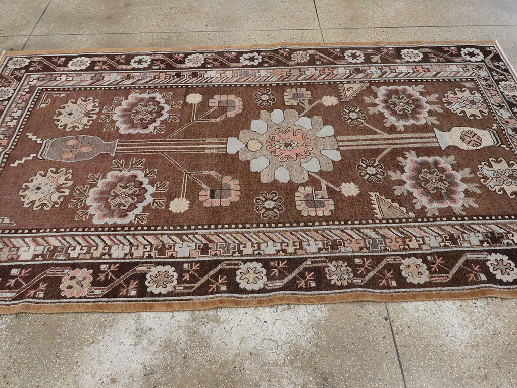 Antique East Turkestan Khotan Carpet, No.20263 - Gsblank