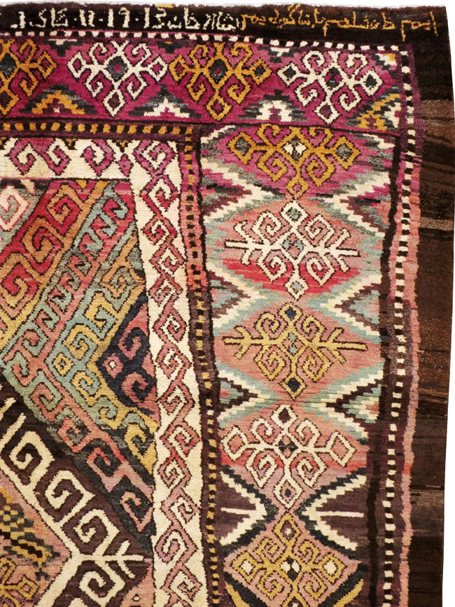 Antique Persian Kurdish Carpet, No.20270 - Gsblank