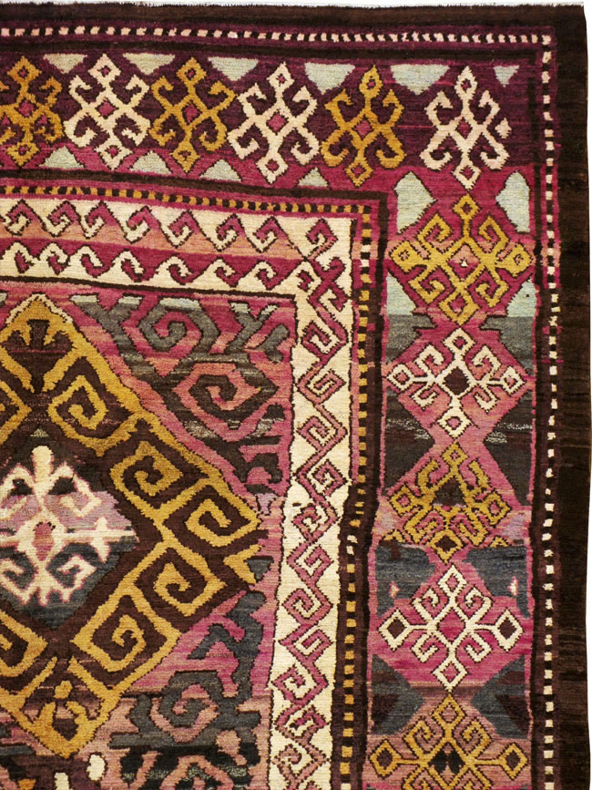 Antique Persian Kurdish Carpet, No.20270 - Gsblank