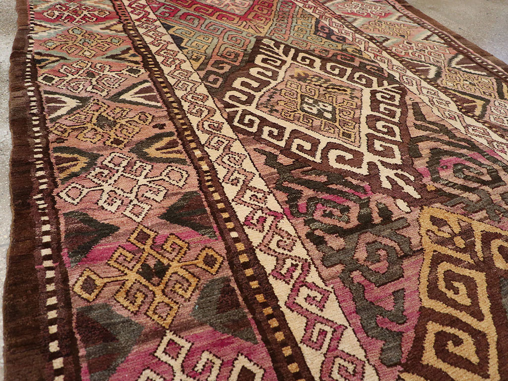 Antique Persian Kurdish Carpet, No.20270 - Gsblank