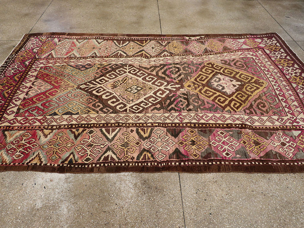 Antique Persian Kurdish Carpet, No.20270 - Gsblank