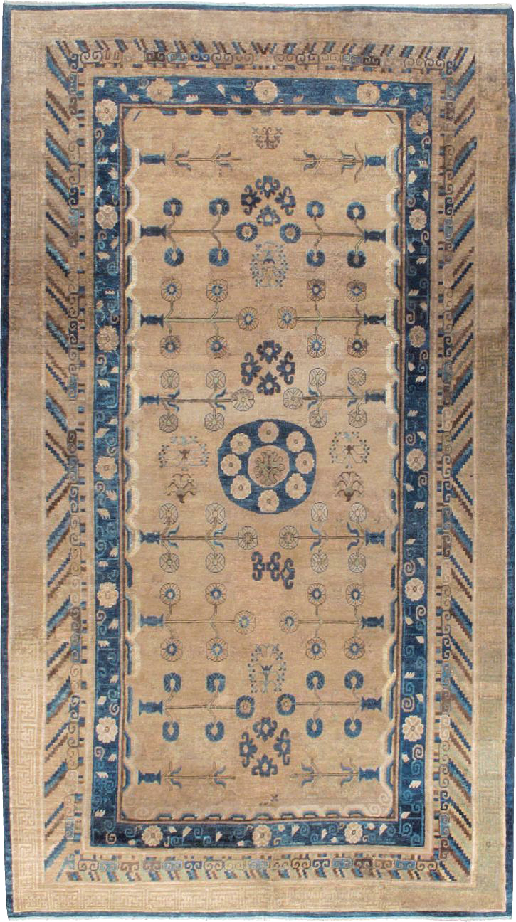 Antique East Turkestan Khotan Carpet, No.20271 - Gsblank