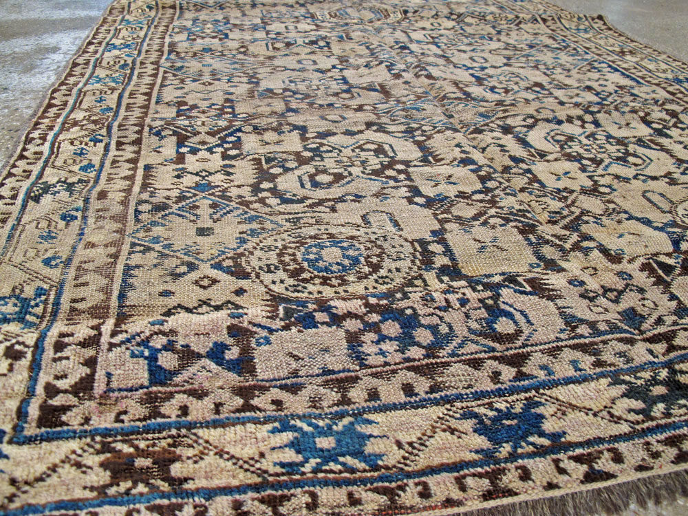 Antique Persian Turkoman Carpet, No.20273 - Gsblank