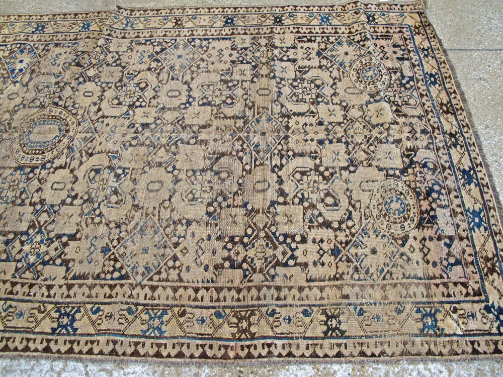 Antique Persian Turkoman Carpet, No.20273 - Gsblank
