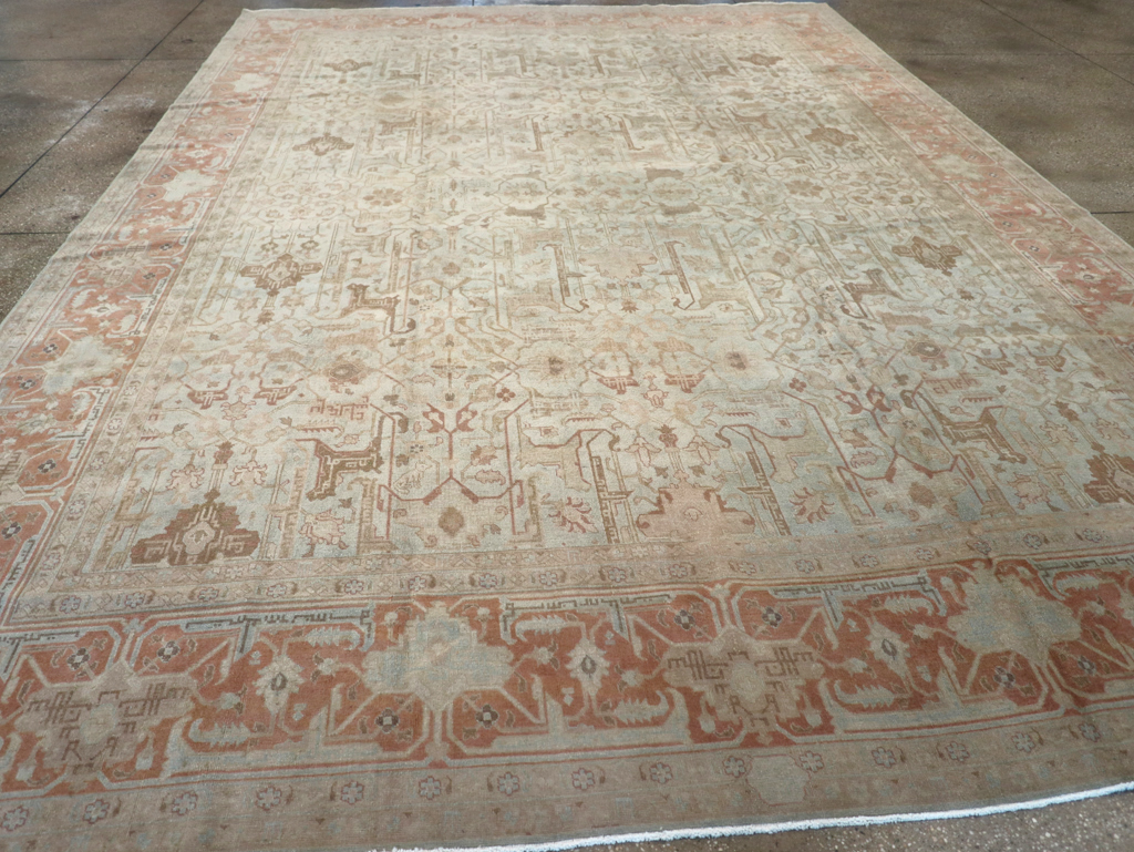 Antique Persian Tabriz Carpet, No.20288 - Gsblank