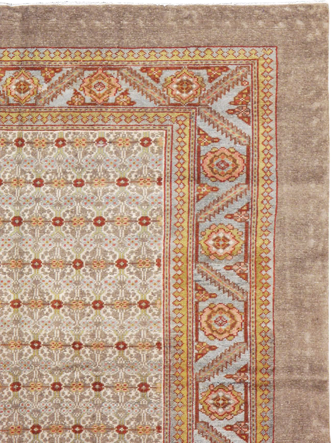 Antique Persian Serab Wide Gallery Runner, No.20289 - Gsblank