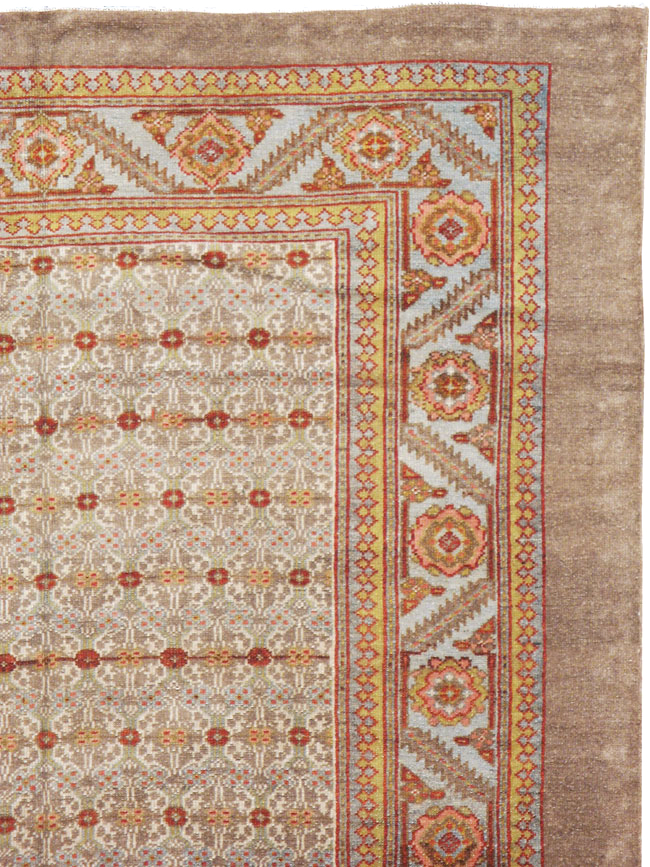 Antique Persian Serab Wide Gallery Runner, No.20289 - Gsblank