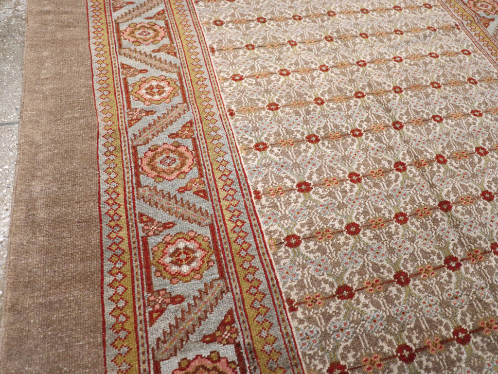 Antique Persian Serab Wide Gallery Runner, No.20289 - Gsblank