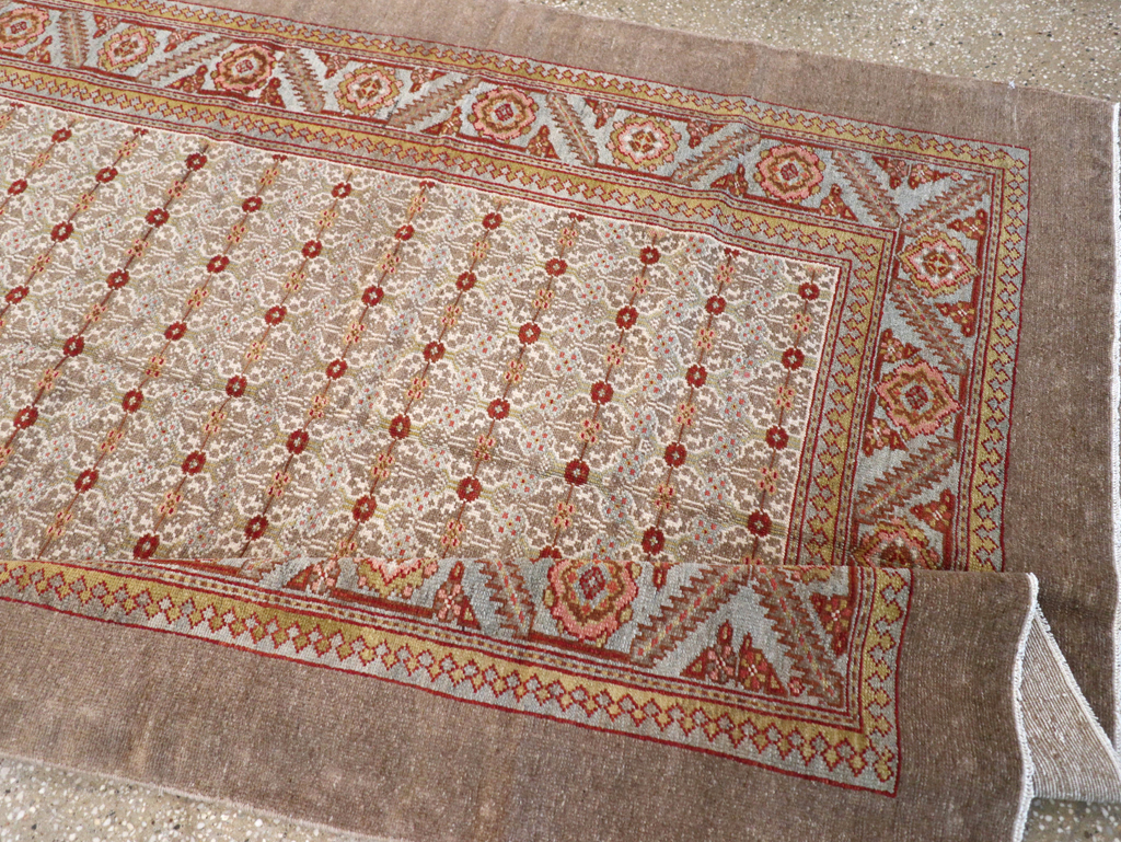 Antique Persian Serab Wide Gallery Runner, No.20289 - Gsblank