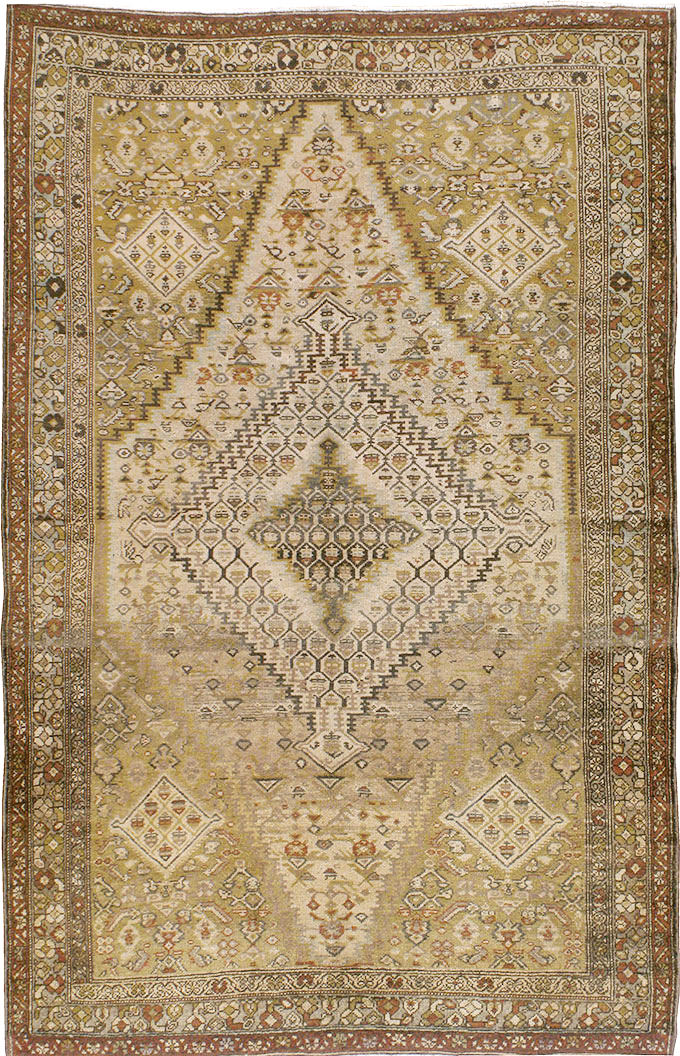 Antique Persian Malayer Rug, No.20293 - Gsblank