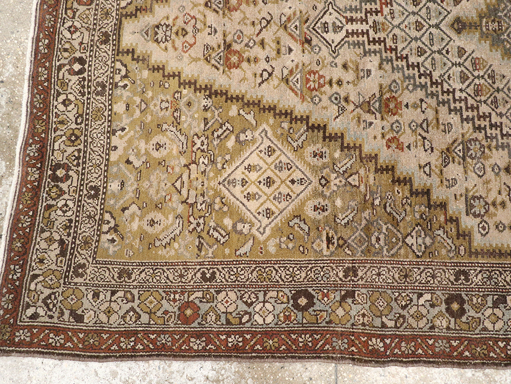 Antique Persian Malayer Rug, No.20293 - Gsblank