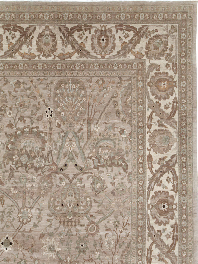 Modern Persian Tabriz Carpet, No.20297 - Gsblank
