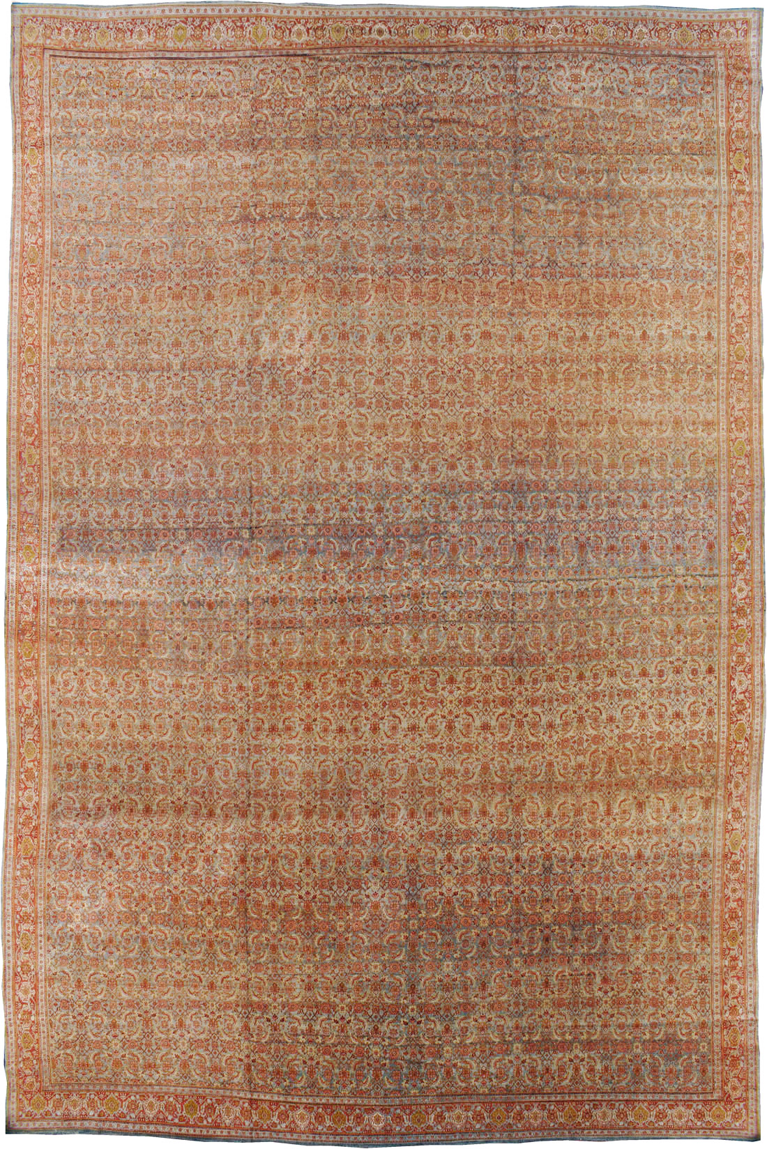 Antique Persian Senneh Carpet, No.20301 - Gsblank