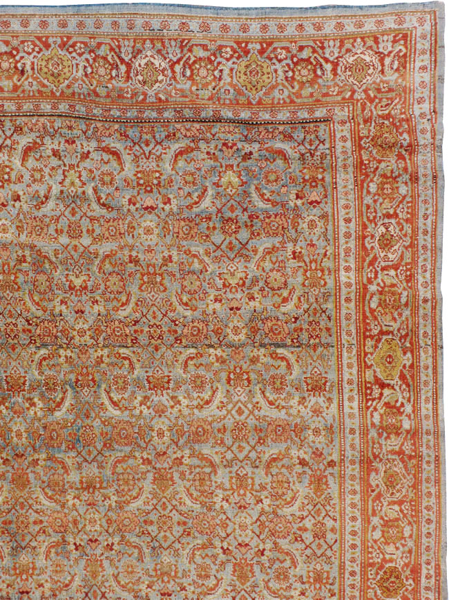 Antique Persian Senneh Carpet, No.20301 - Gsblank
