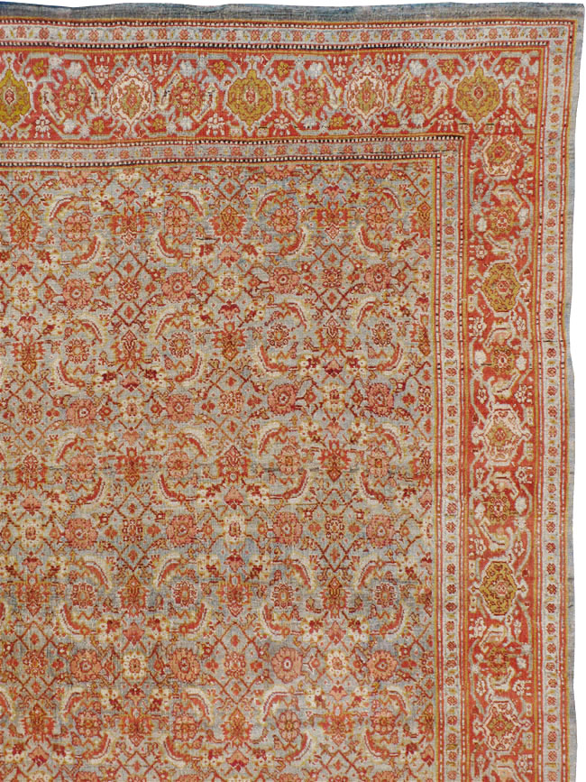 Antique Persian Senneh Carpet, No.20301 - Gsblank