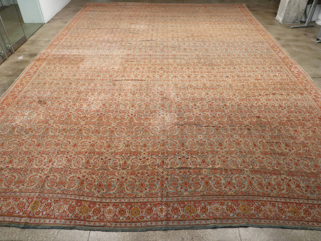 Antique Persian Senneh Carpet, No.20301 - Gsblank