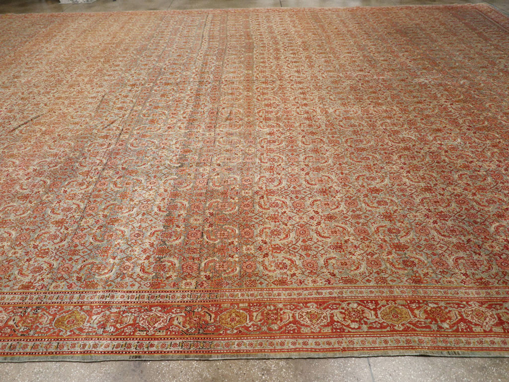Antique Persian Senneh Carpet, No.20301 - Gsblank