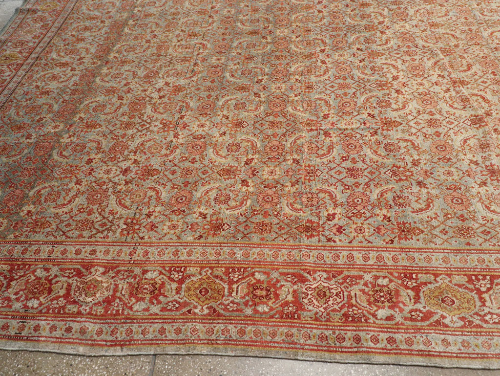 Antique Persian Senneh Carpet, No.20301 - Gsblank