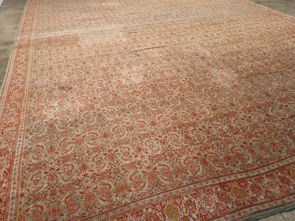 Antique Persian Senneh Carpet, No.20301 - Gsblank