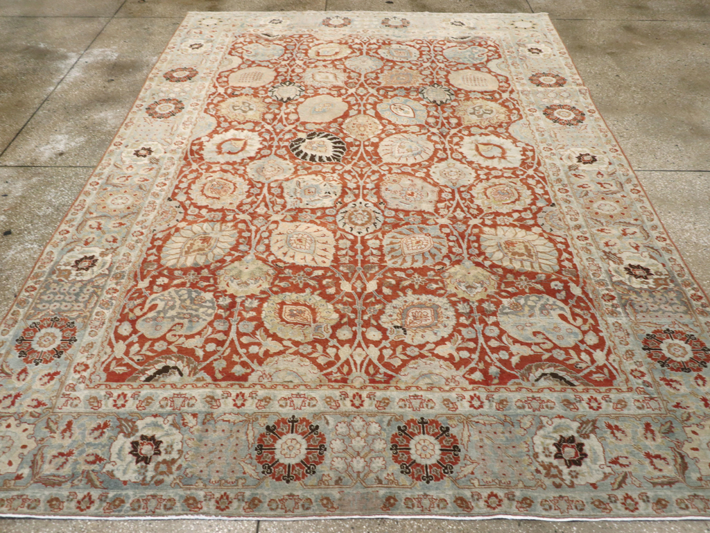 Antique Persian Tabriz Carpet, No.20304 - Gsblank