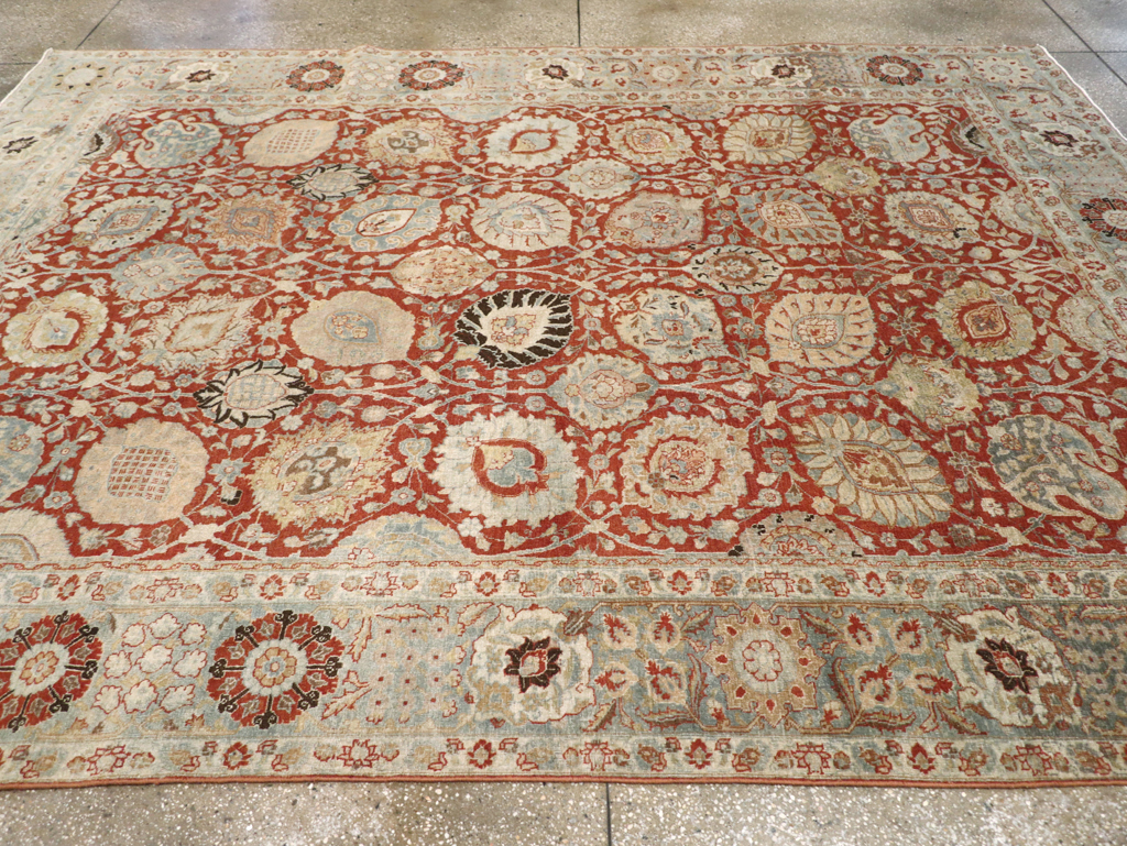 Antique Persian Tabriz Carpet, No.20304 - Gsblank