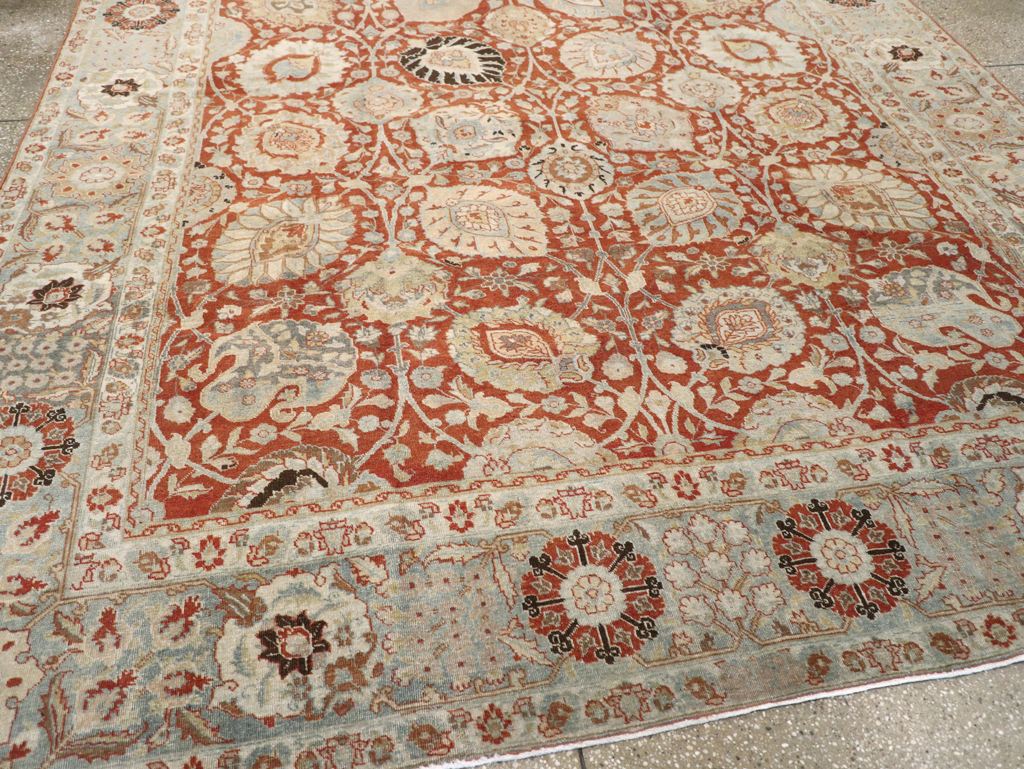 Antique Persian Tabriz Carpet, No.20304 - Gsblank