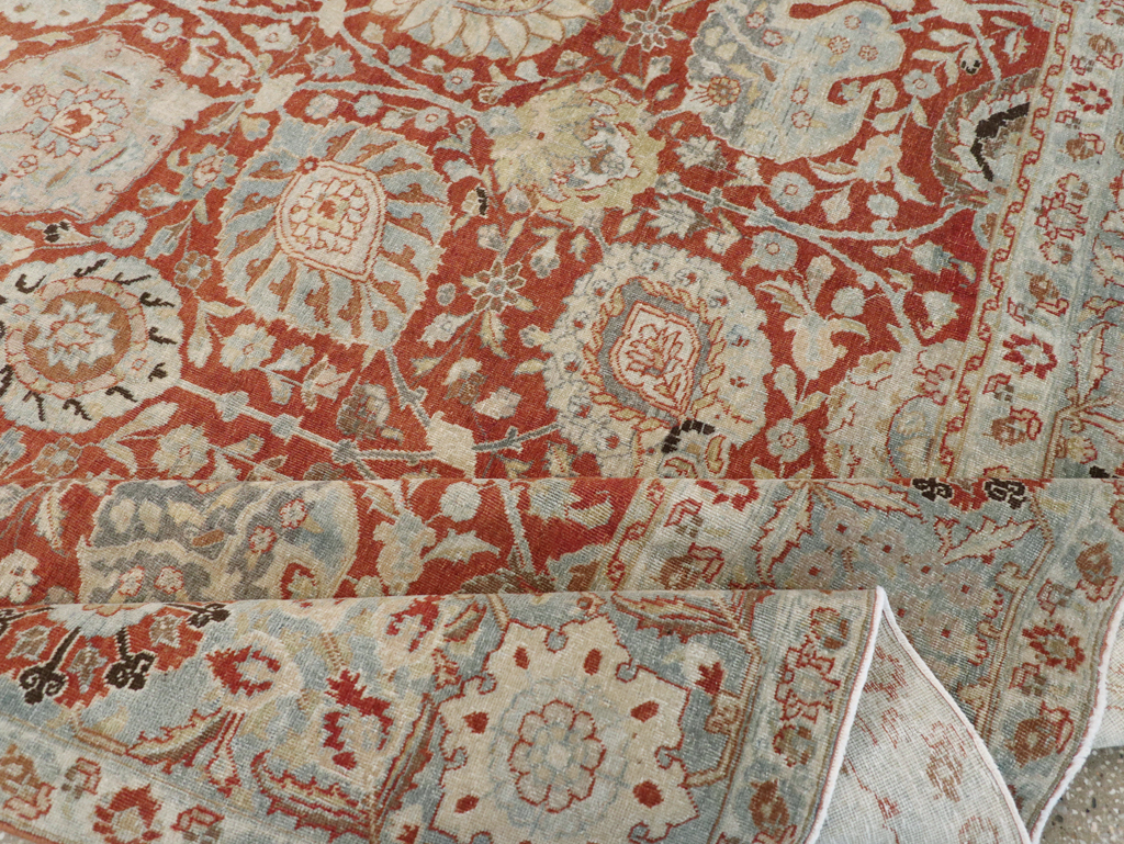 Antique Persian Tabriz Carpet, No.20304 - Gsblank