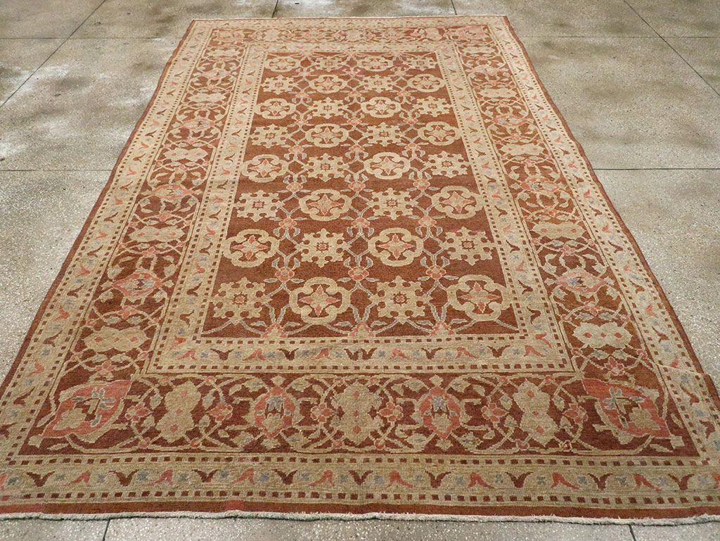 Vintage Indian Lahore Room Size Carpet, No.20307 - Gsblank