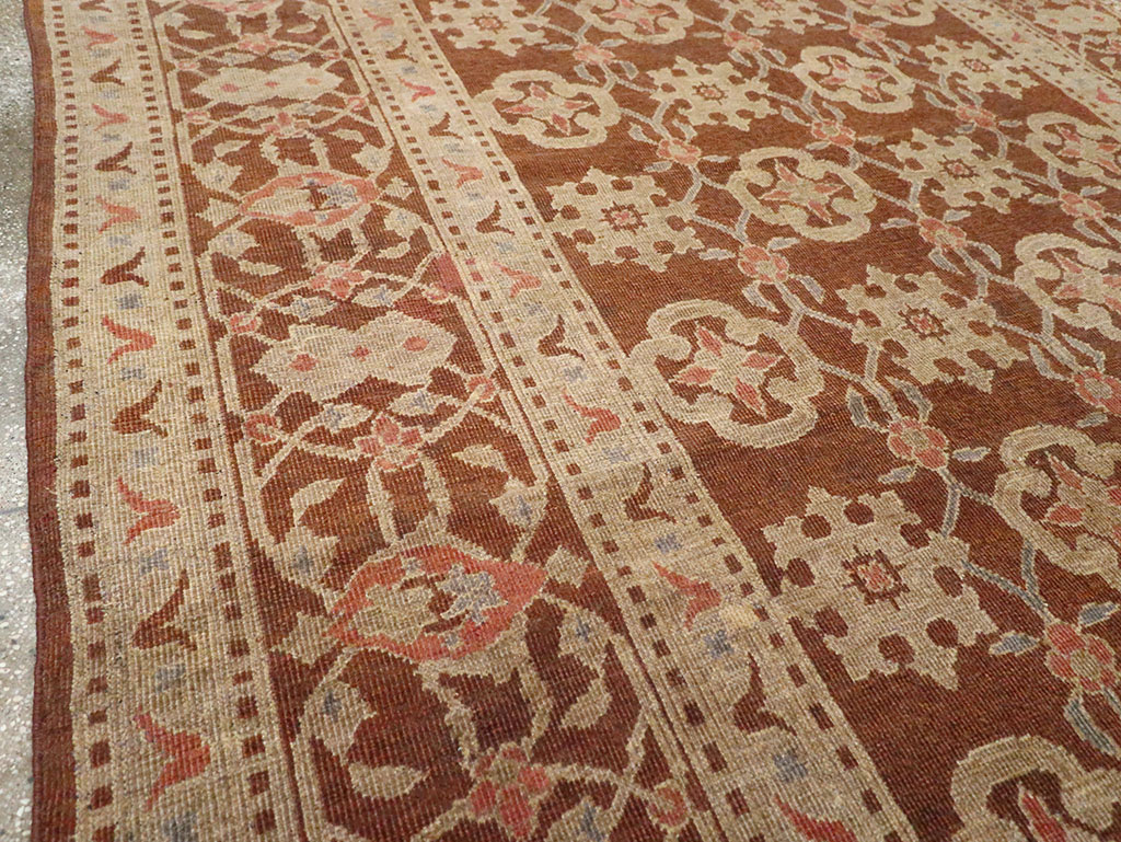 Vintage Indian Lahore Room Size Carpet, No.20307 - Gsblank