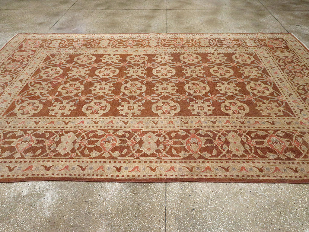 Vintage Indian Lahore Room Size Carpet, No.20307 - Gsblank