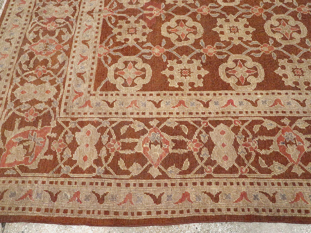 Vintage Indian Lahore Room Size Carpet, No.20307 - Gsblank