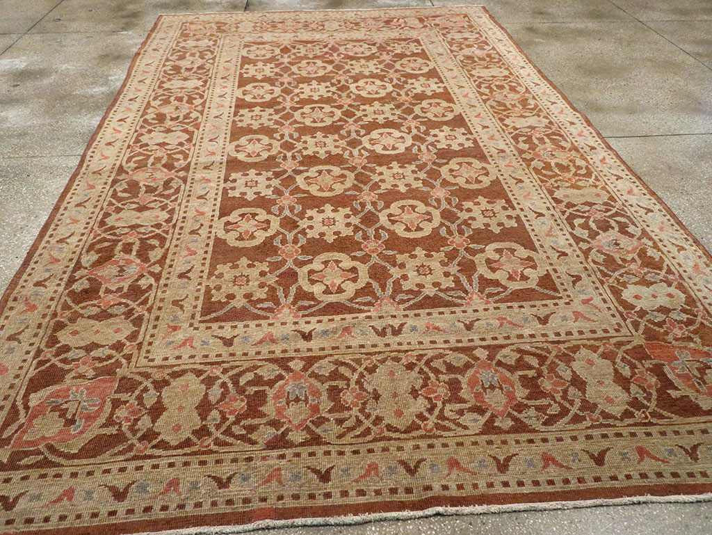 Vintage Indian Lahore Room Size Carpet, No.20307 - Gsblank