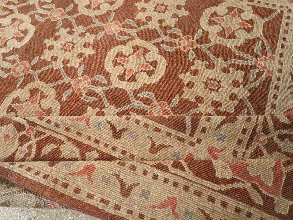 Vintage Indian Lahore Room Size Carpet, No.20307 - Gsblank