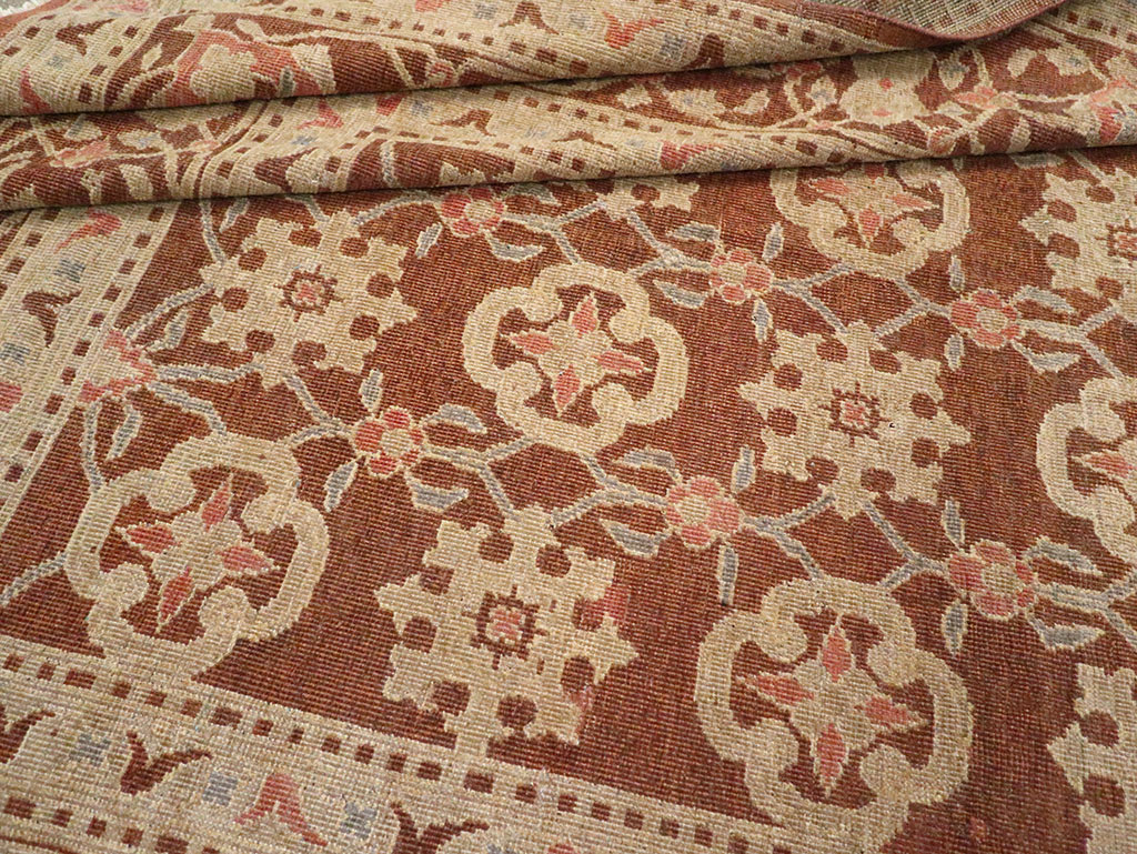 Vintage Indian Lahore Room Size Carpet, No.20307 - Gsblank