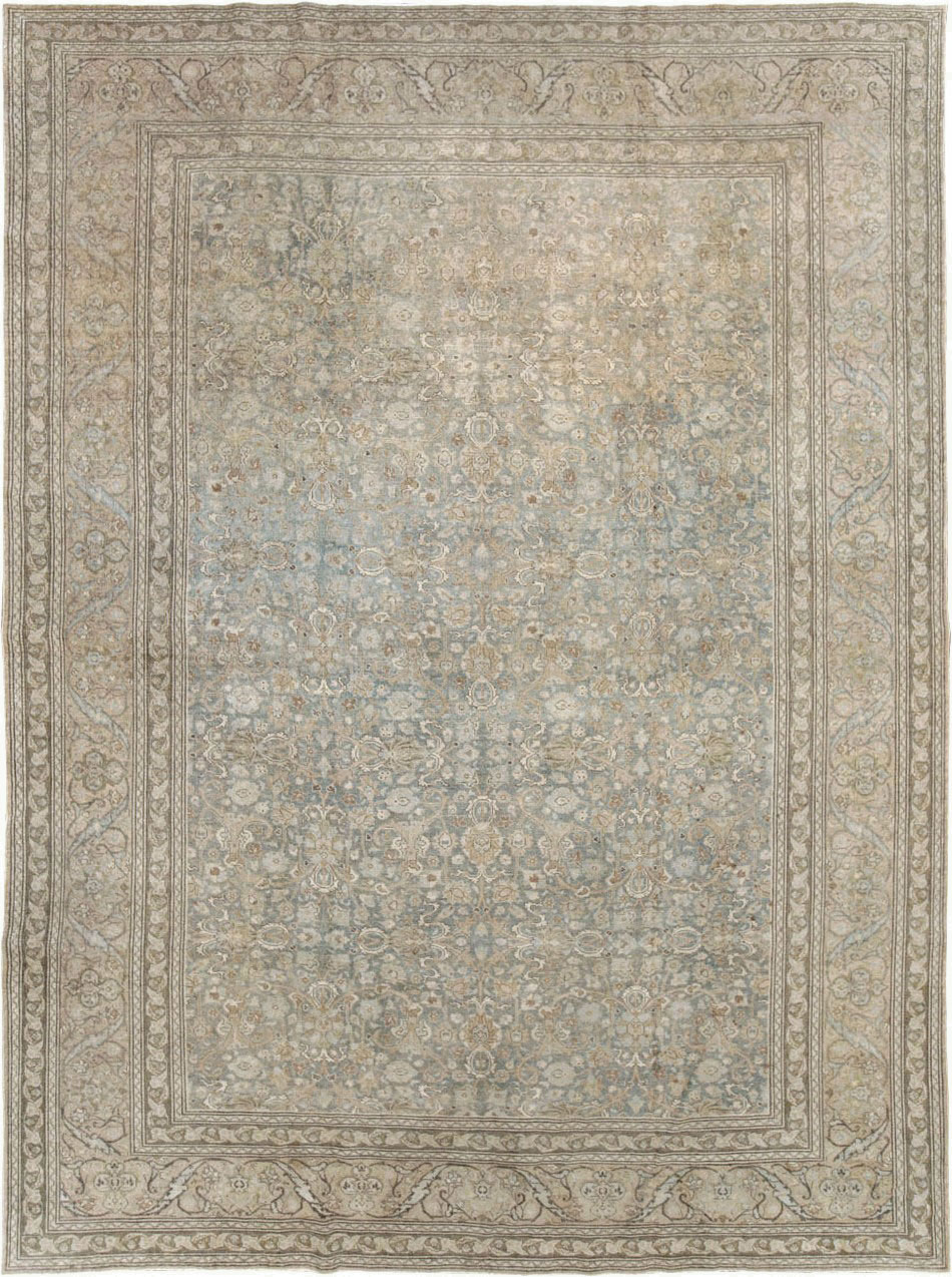 Vintage Persian Tabriz Carpet, No.20309 - Gsblank