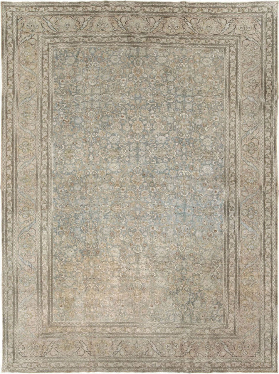 Vintage Persian Tabriz Carpet, No.20309 - Gsblank